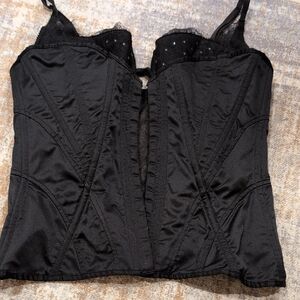 Victoria's Secret Black Corset